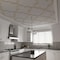 Ekena Millwork 33W x 33H x 14T Small May Decorative Fretwork Wood Ceiling Panels, Birch CELW33X33X0250MAYBI - alternate 6
